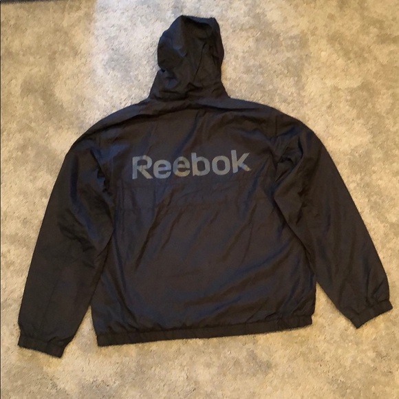 NWT Men’s Reebok 1/2 ZIP Pullover Jacket - Picture 6 of 15